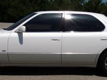 2000 LS400 side view