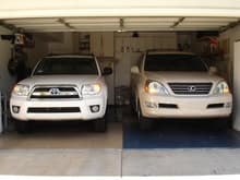 DRLs on both the 4Runner and GX470