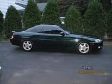 Imperial Jade Mica SC300 with Supra Twin Turbo Rims