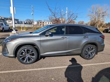 2021 RX 350L   Silver with Black interior.