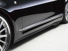 WALD Executive Line Aero Side Steps, Lexus LS460 2013-17 F Sport