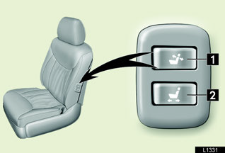 Adjusting front seat cushion length