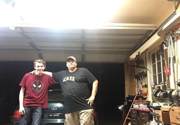 Proud of how hard my son worked/working on the car.  From where we started to now has been an amazing change.  Think once we get the paint on it will be better than when it came off the dealer lot.