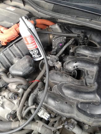 Now rwmove custom made hose , put back end cap and go on expressway to burn out leftover carbon.
Watch fot cat.convertor to not overheat it 
If you do will trigfer P0420 code.
This process worked great for my cars .
Cheers