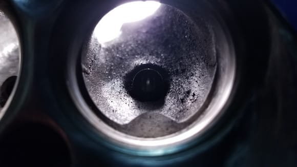 Untouched factory intake port from 2GR-FSE head.