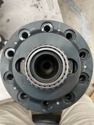 Remove ring gear bolts