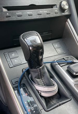 SHIFTIN Carbon Fiber Shift Knob.