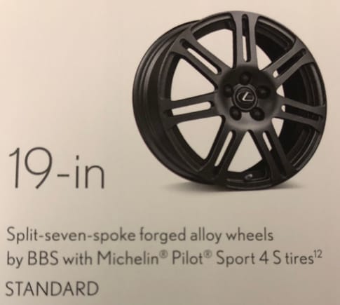 2017-2020 RCF standard wheel 
