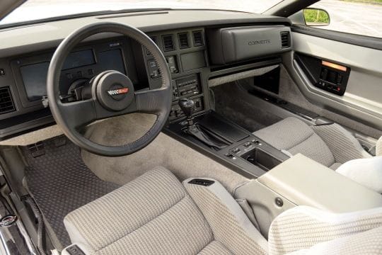 1983.5 C4 Corvette Interior 