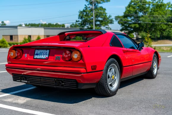 328 GTS at Cars and Coffee