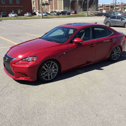 2014 IS350 AWD lowered on RSR super downs