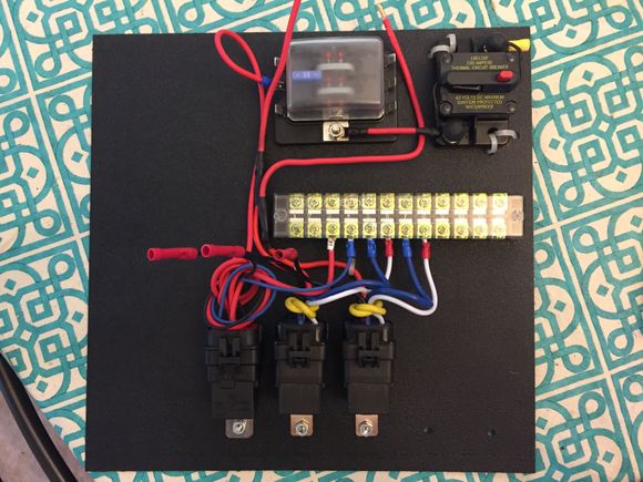 Relay Panel progress.....