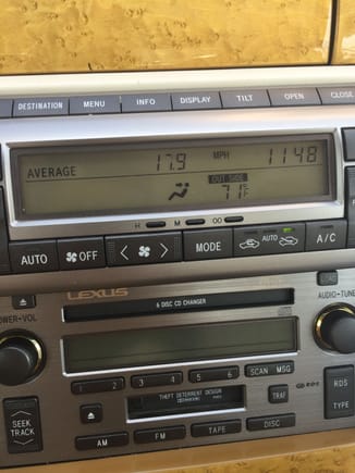 Fully functional Climate control display
but missing a few pixels letters in the display

Please see pics . Letting it go for $220 shipped
within the US

You can pm me jonasyue1965@yahoo.com

Thanks