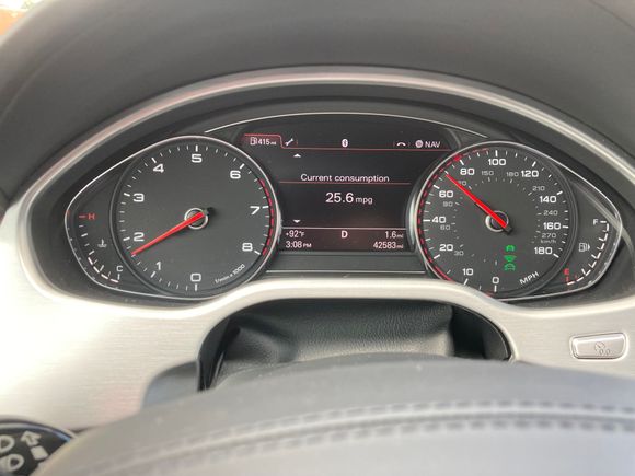 Mpg is lower than my other D4 but I expected as much due to lack of maintenance on this one 
