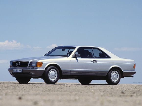 1982MY Mercedes-Benz SEC V8 Coupe; West Germany 