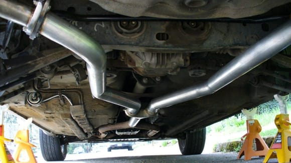 Exhaust work completed.