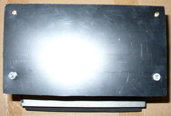 Rear view of the ABS panel.