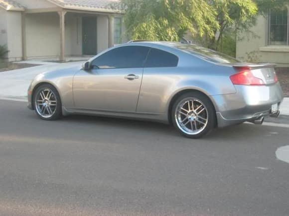 More G35 action with my TSW wheels