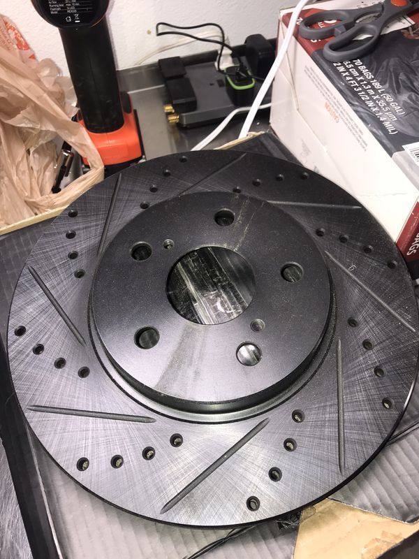 FS new front rotors and ceramic pads ClubLexus Lexus Forum Discussion