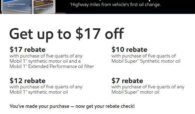 Mobil One Rebates ClubLexus Lexus Forum Discussion