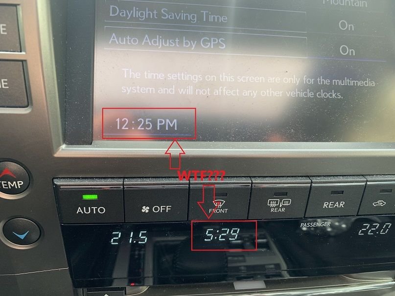 Clock Problem ClubLexus Lexus Forum Discussion