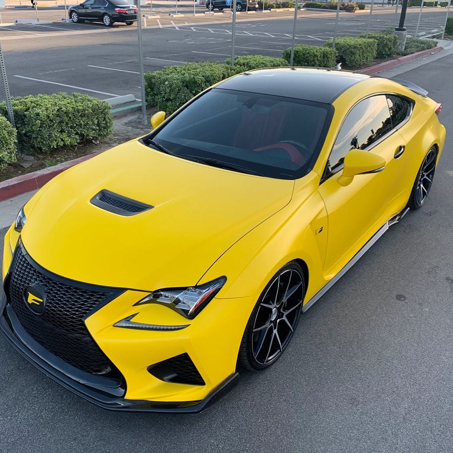 2015 Lexus RC F - 2015 Lexus RCF / Nebula Gray Pearl/ Circuit Red - Used - VIN JTHHP5BC3F5002080 - 60,200 Miles - 8 cyl - 2WD - Automatic - Coupe - Yellow - North Hollywood Ca, CA 91601, United States