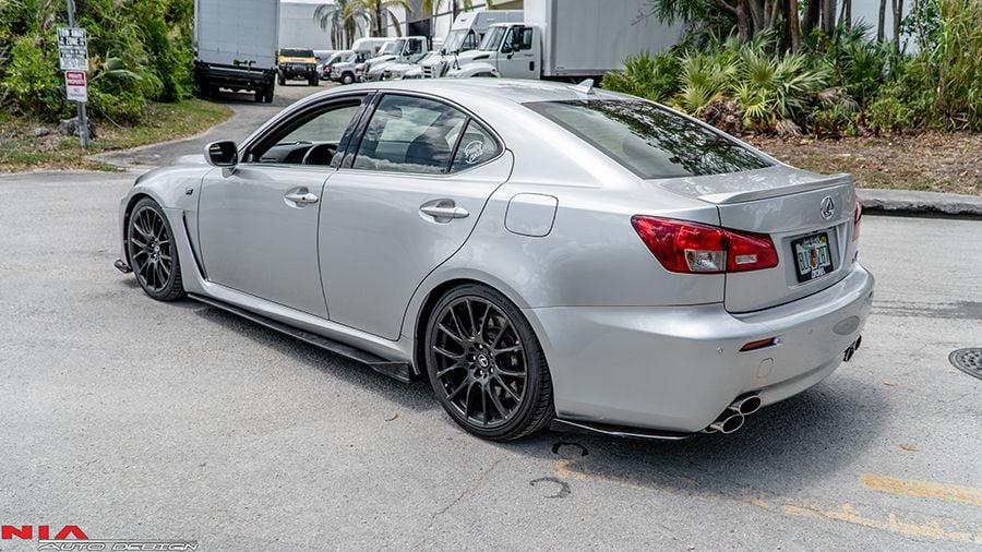 Exterior Body Parts - Lexus IS-F Rear lip spats diffuser. - New - 2008 to 2014 Lexus IS F - Miami, FL 33186, United States
