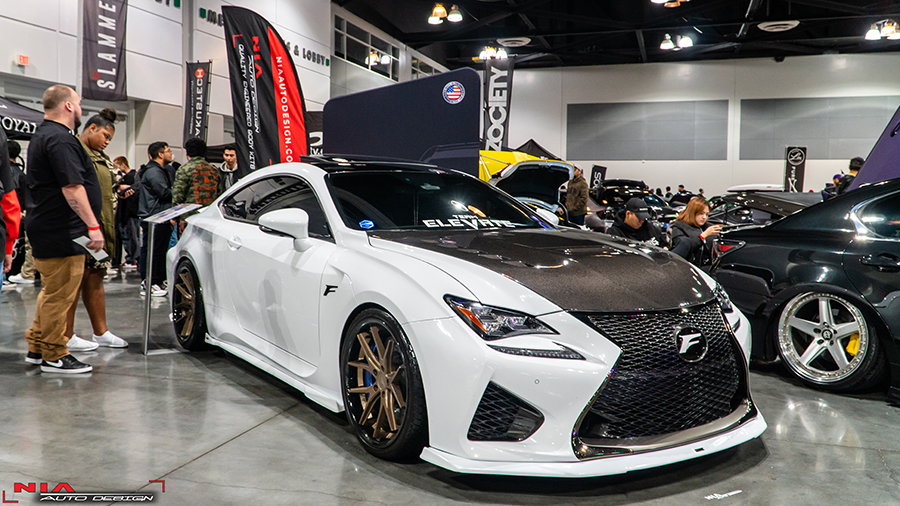 lexus rc f wide body