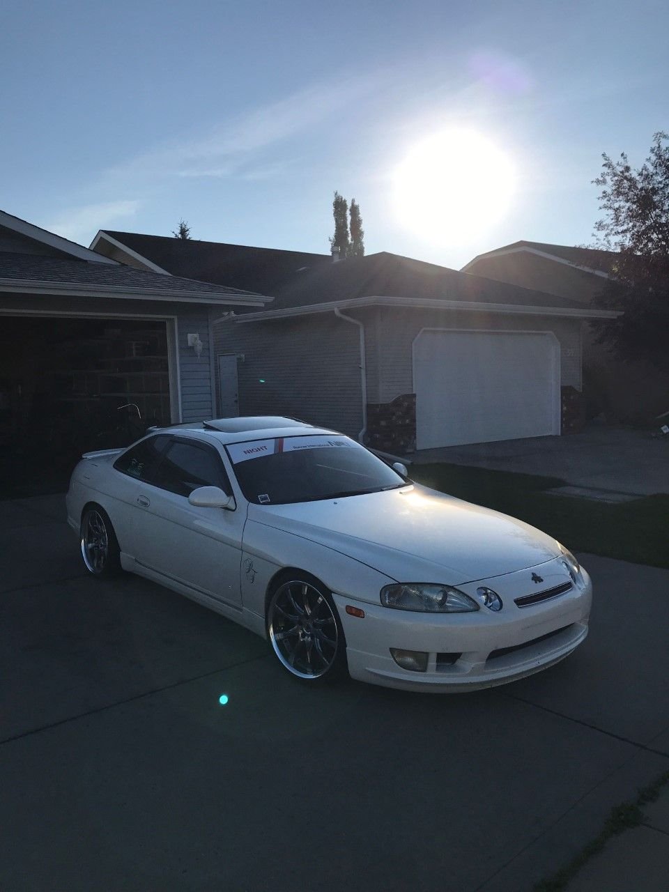 1992 Lexus SC400 - 1992 Toyota Soarer GT-TL $18,000 CAD - Used - VIN JZZ30123456789 - 119,000 Miles - 6 cyl - 2WD - Automatic - Coupe - White - Red Deer, AB T4R 2W, Canada