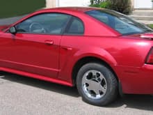 2001 V6 Coupe in Laser Red Metallic