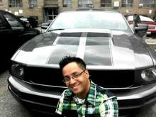 Myself at my Ford Mustang 2005