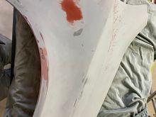 final body work on fender