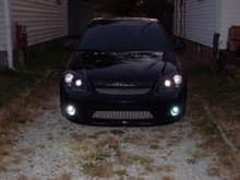 Buyhid's retro fitted headlamps(parking and fogs)