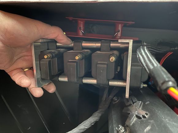 Coil packs no longer fit in space.