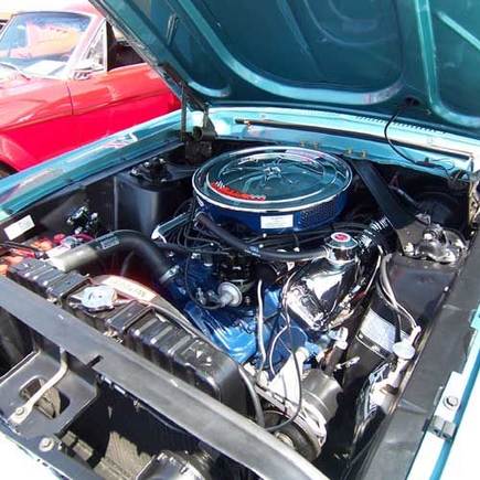 1967 fastback scode engine