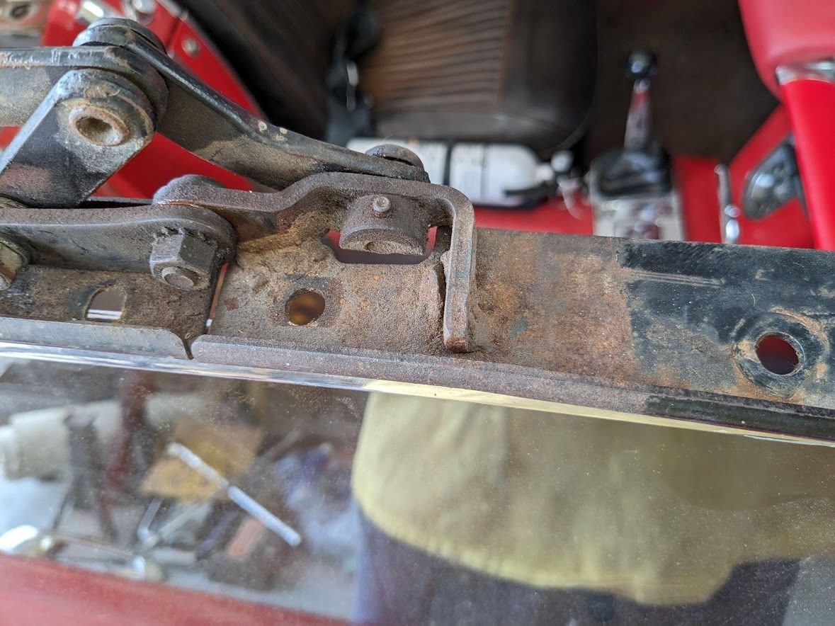 C1 62 soft top frame adjustment 2023 CorvetteForum Chevrolet