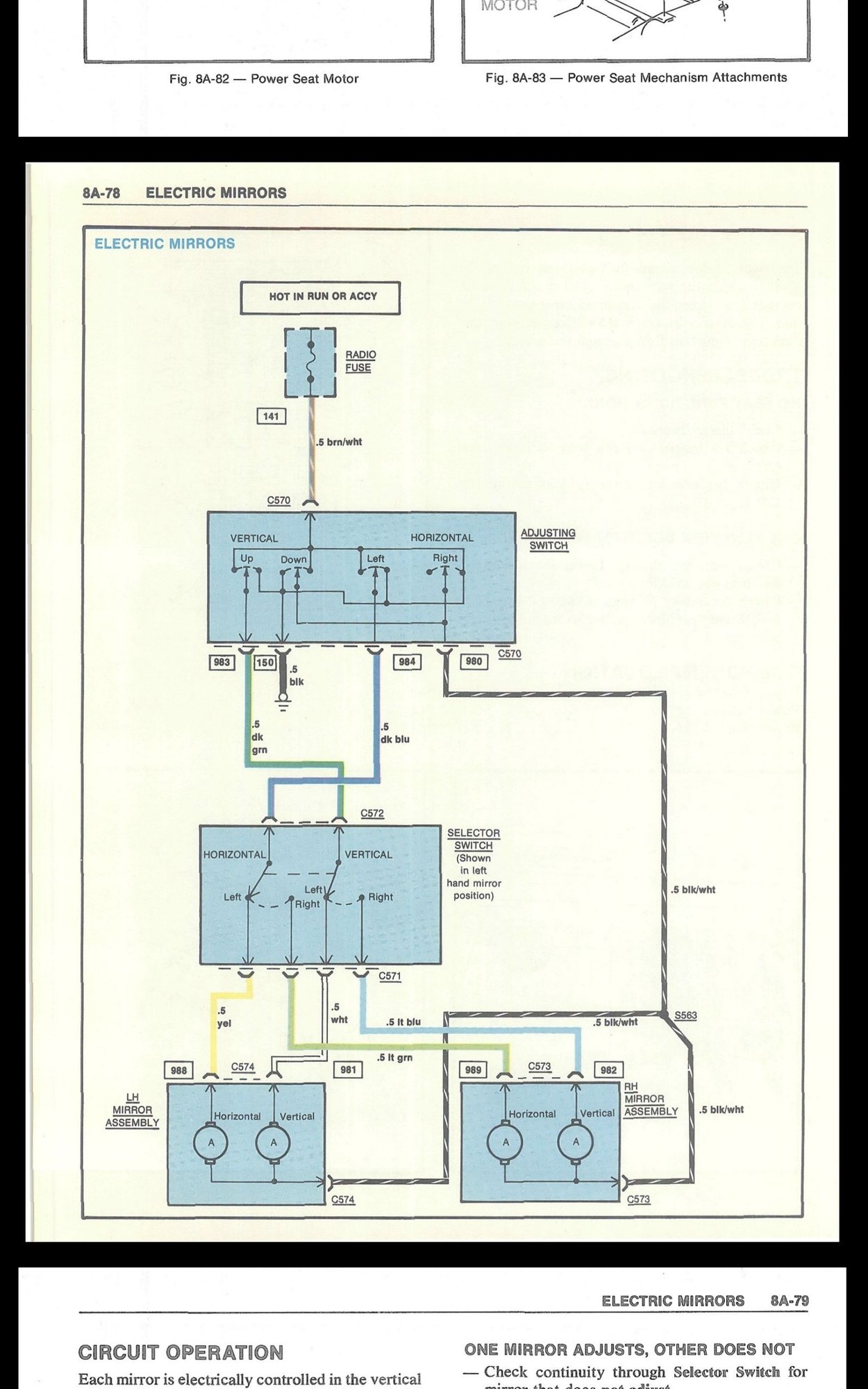 Need a Power Mirror Diagram for my '81 CorvetteForum Chevrolet