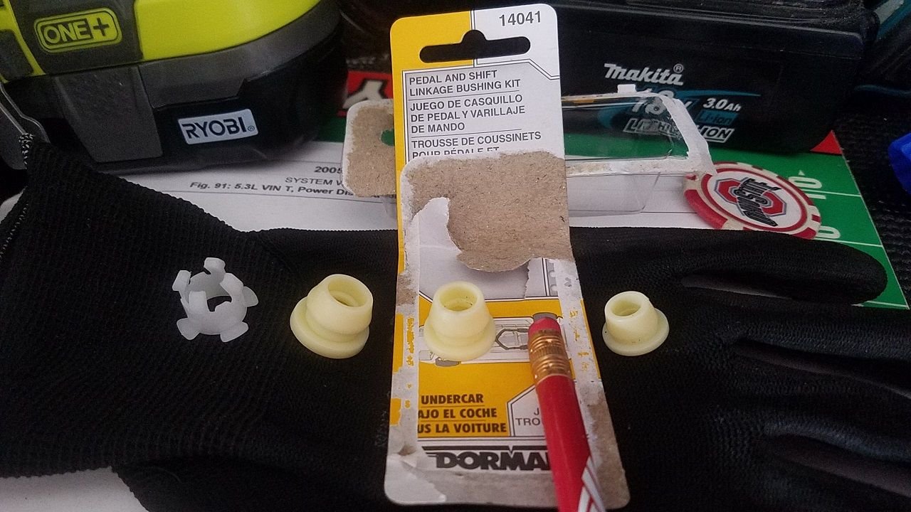 C6 Automatic Transmission Shifter Linkage Bushing Temp Fix