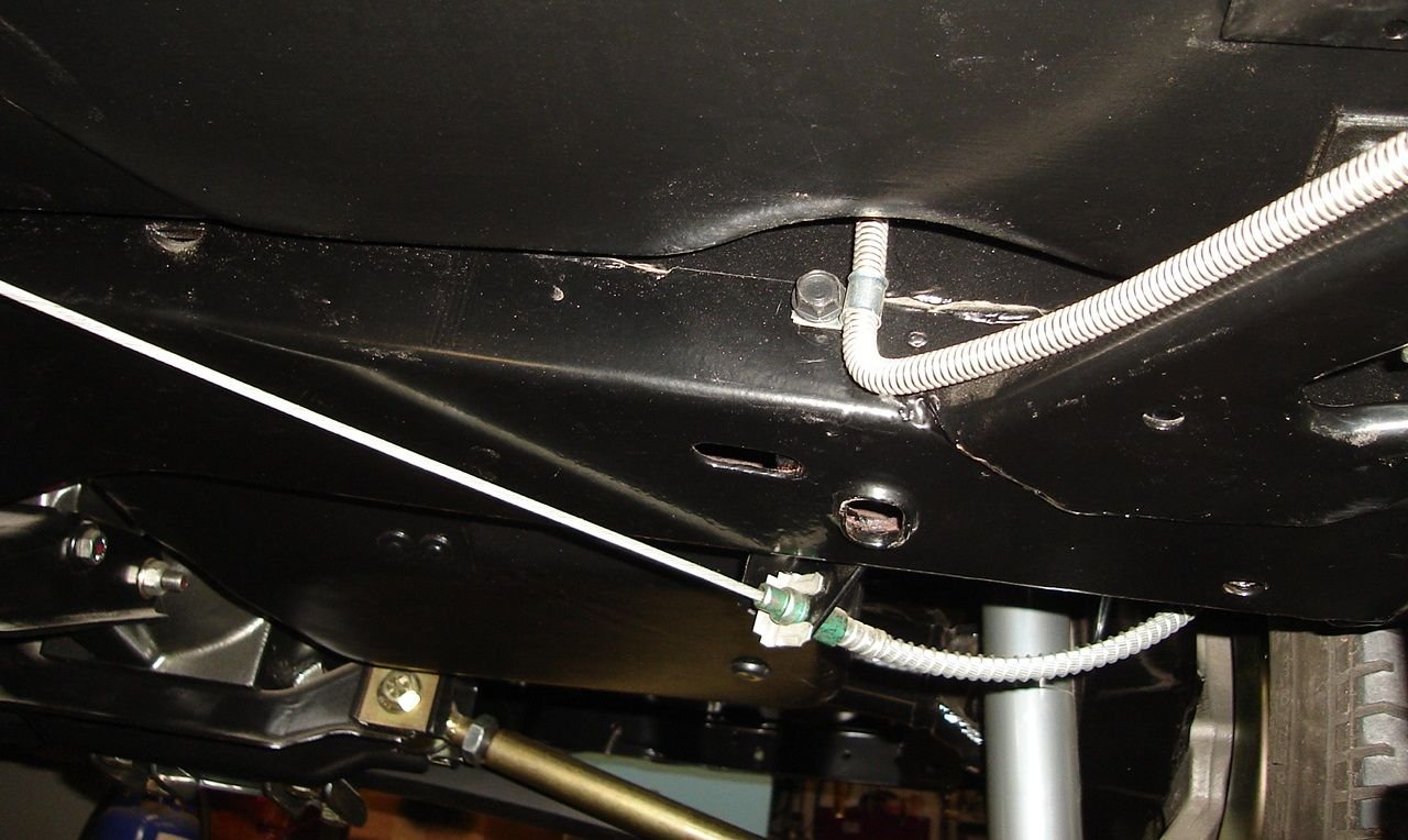 C2 Parking brake cable relocation woes CorvetteForum Chevrolet