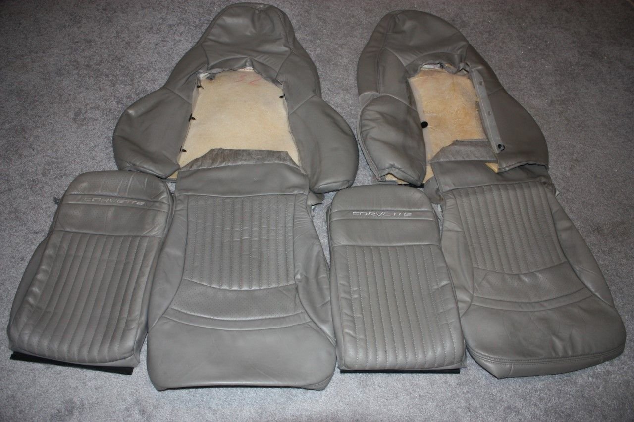 FS (For Sale) C5 Sport Seat Covers OEM Grey CorvetteForum Chevrolet