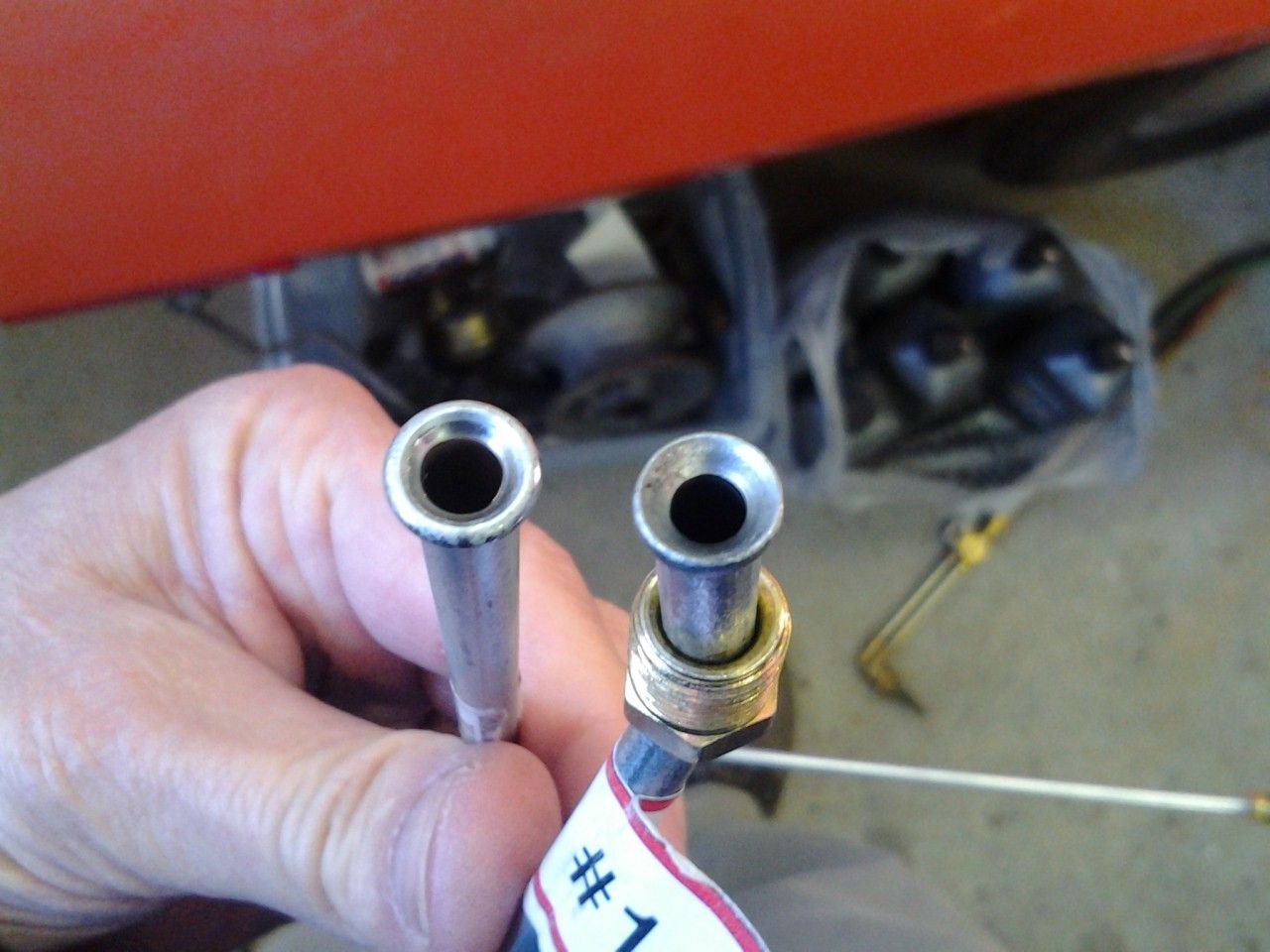 How To Flare A Brake Line >> does this look like a double flare? - CorvetteForum ... How To Flare A Brake Line >> does this look like a double flare? - CorvetteForum ...