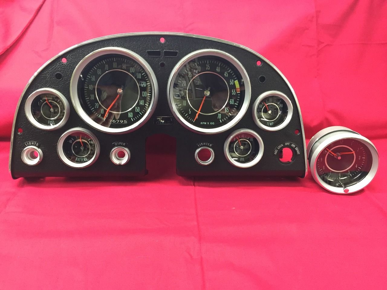 Before and after instrument cluster rebuild CorvetteForum Chevrolet