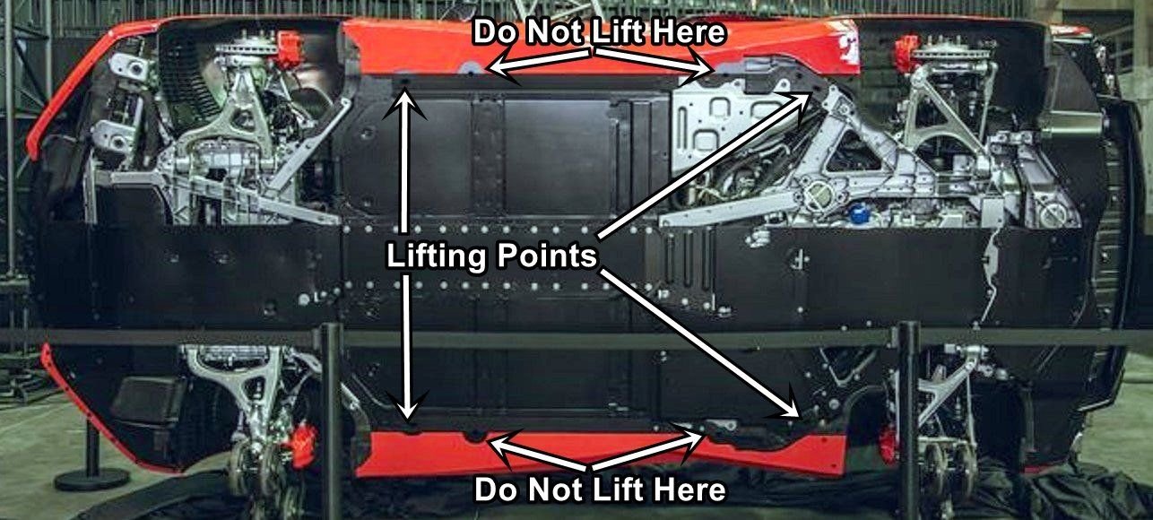 C8 lifting points work on QuickJack? CorvetteForum Chevrolet