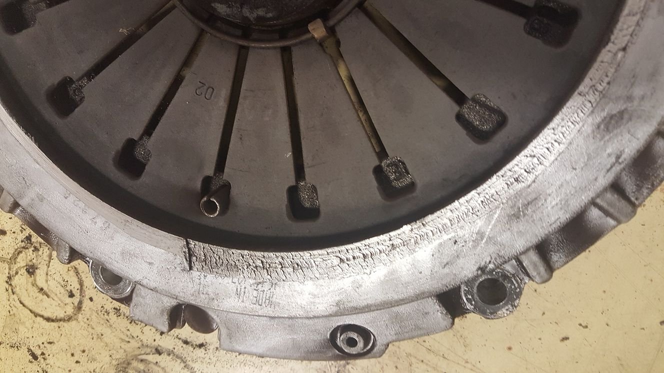 1990 ZF6 Pressure Plate Damage CorvetteForum Chevrolet Corvette