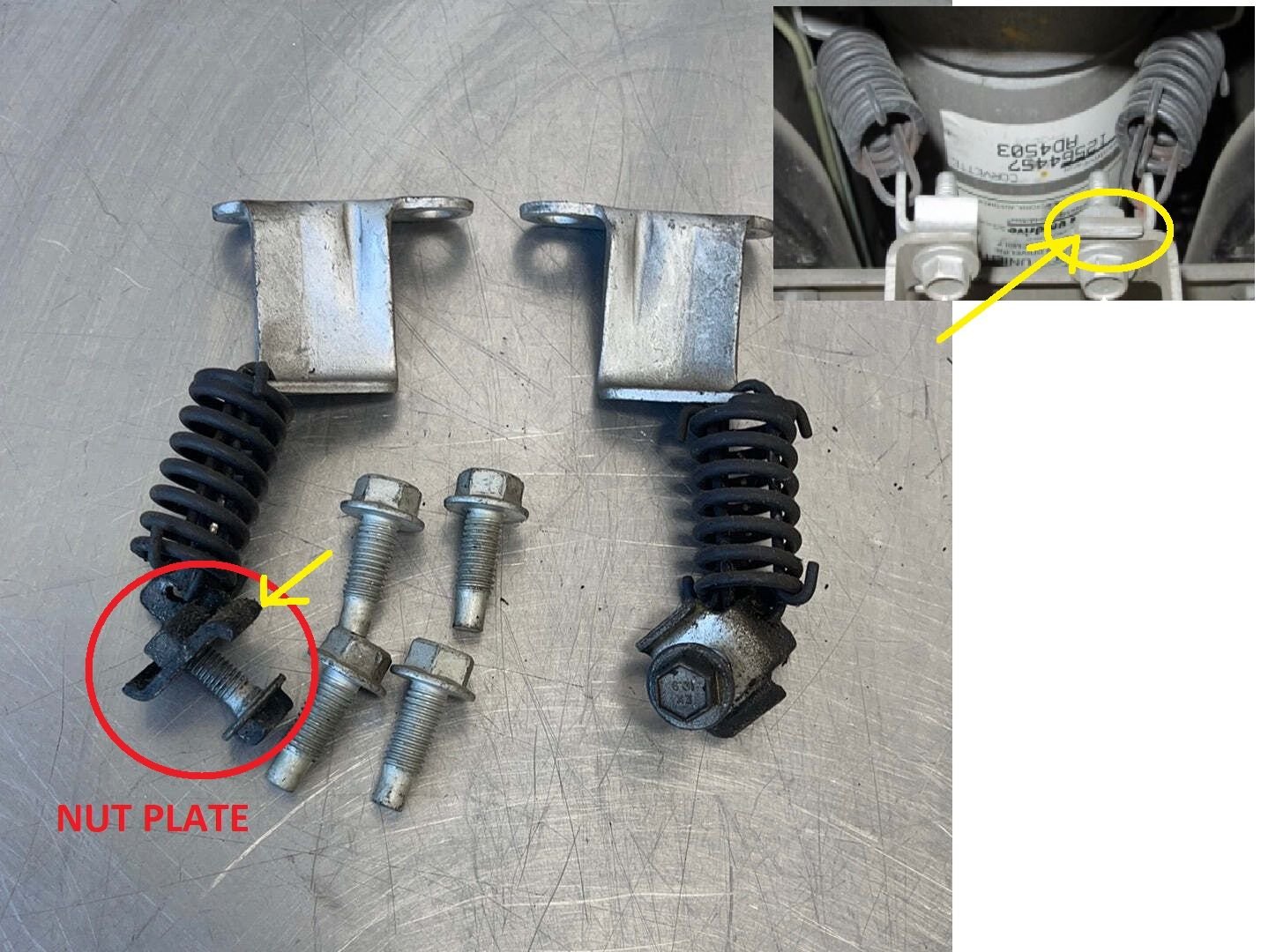 how to remove and reattach exhaust springs bolt CorvetteForum Chevrolet Corvette Forum