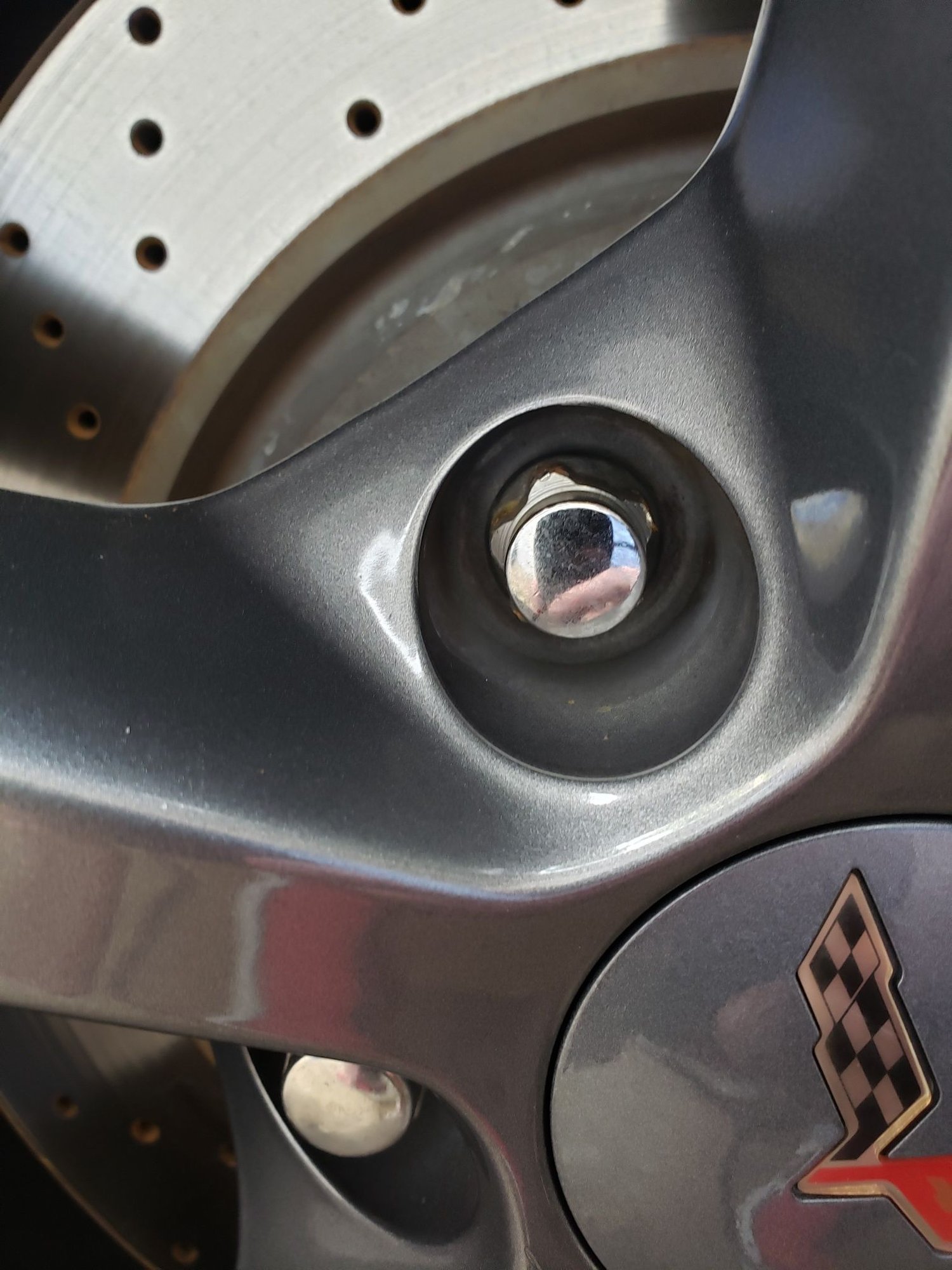 Corvette wheel locks..lost key? CorvetteForum Chevrolet Corvette