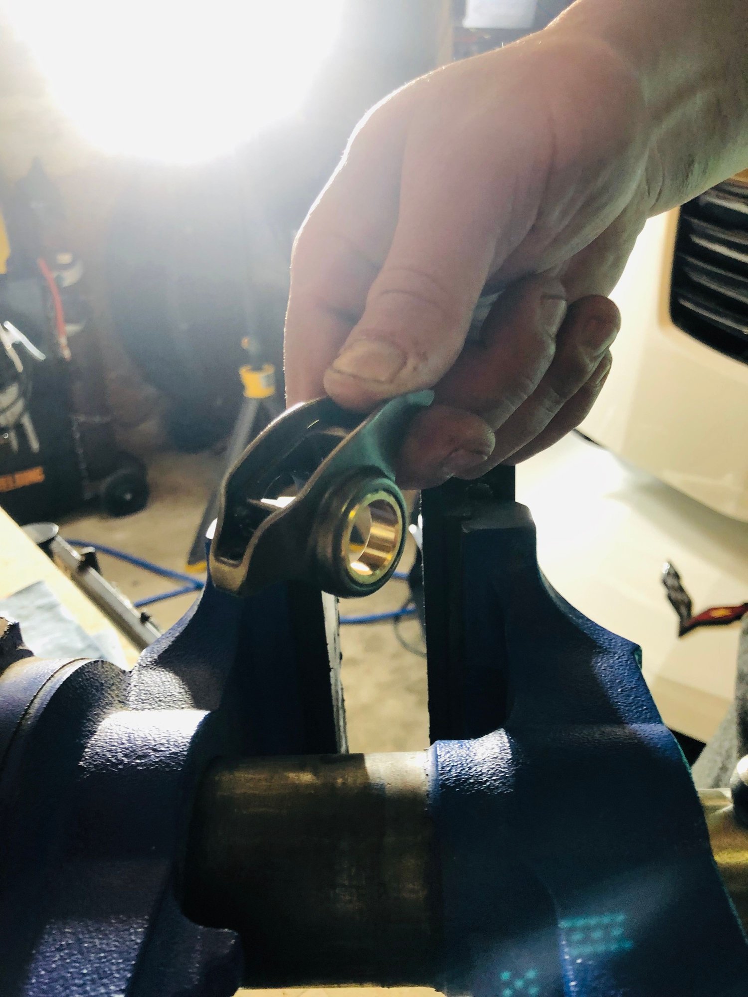 BTR Conical Valve Springs, VR hardened pushrods, Smith Bros trunnion