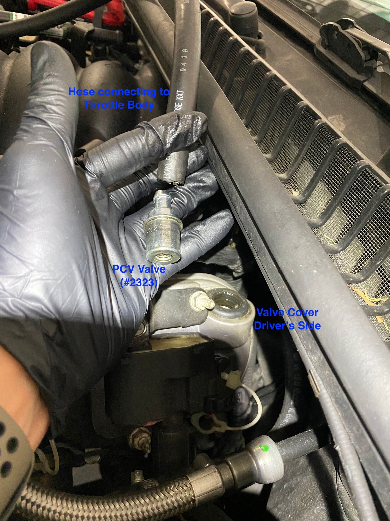 Strange PCV and Valve Cover Config. on LS6, correct? CorvetteForum