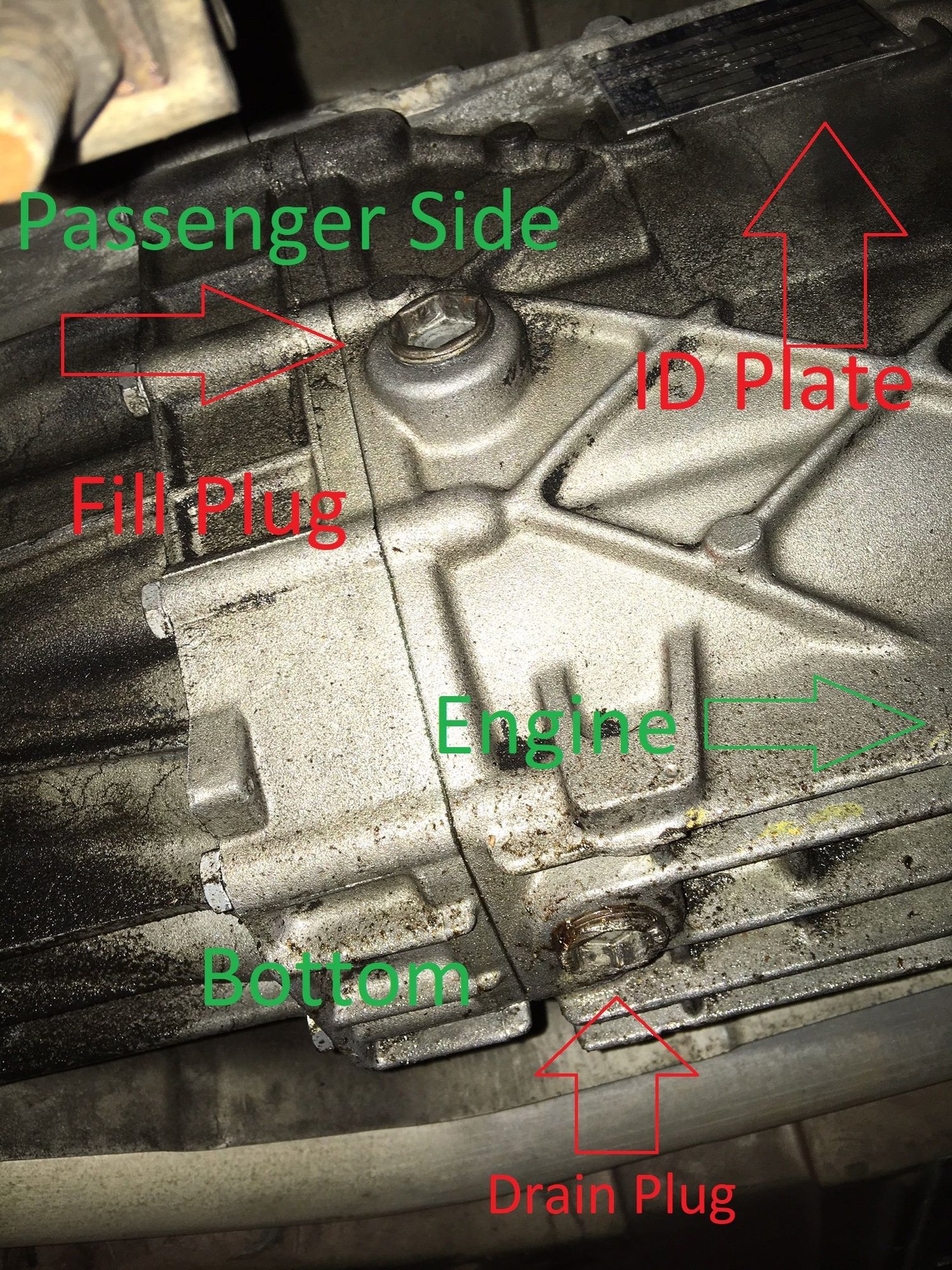 ZF 6S40 Manual Transmission Fill Plug location CorvetteForum