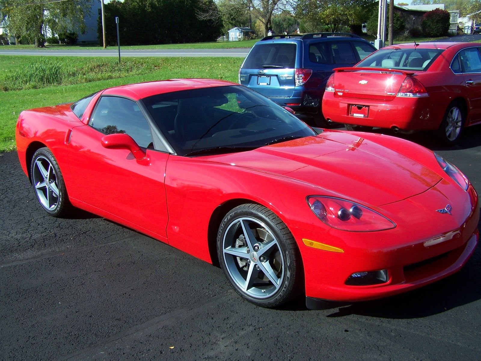 Please post pics of your C6 with after market rims - Page 3